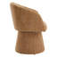 Fauteuil demi-tonneau revêtu de chenille Kyo (ensemble de 2)-100087018