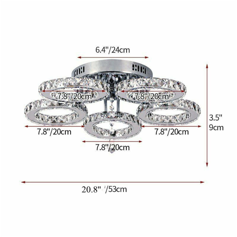 LED Semi Flush Mount