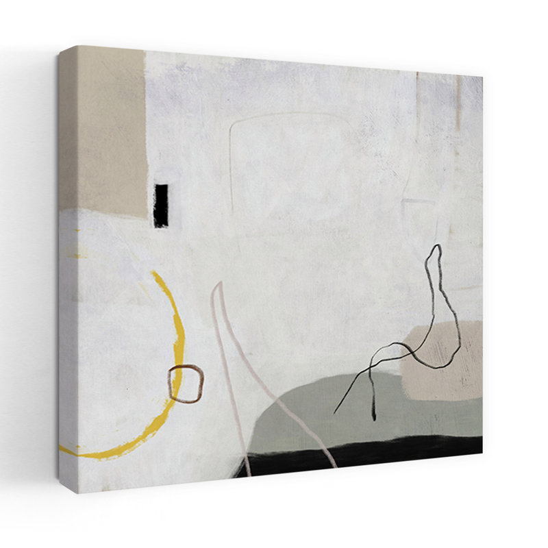 Art contemporain contemporain abstrait, H 18 po x l 18 po