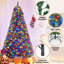 Arbre de Noël en épinette artificielle facile à installer Jaidalynn - support inclus-991441048-994579163