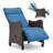 Wicker Outdoor Lounge Chair-401677843
