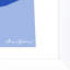 Blocked In Blue Giclee Print by Dana Gibson