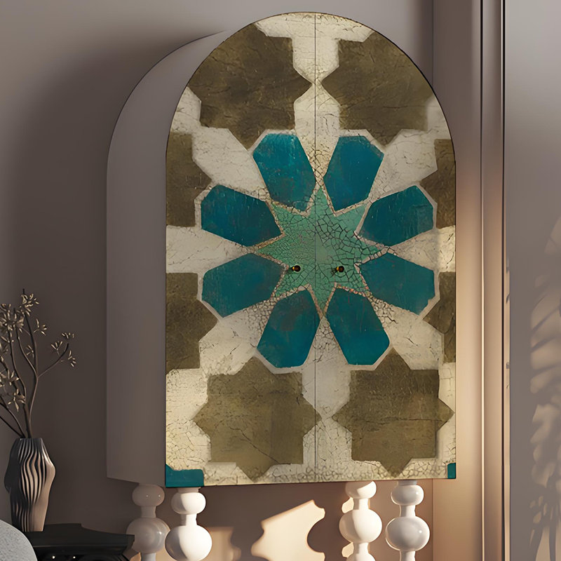 Armoire de rangement en bois de pin massif, Ivoire blanc