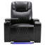 Kwanita 92cm Wide Leather Match Rocker Home Theatre Recliner