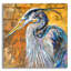 «Great Blue Heron» par St. Hilaire Elizabeth, art mural en verre acrylique-22301411
