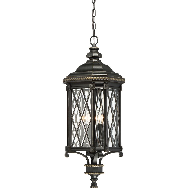 Astoria Grand Bayard 4 - Light Outdoor Hanging Lantern - Wayfair Canada