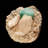 Green Apophyllite and Stilbite on Dolomite