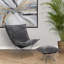 Fauteuil gonflable Shar Pei gris anthracite-161356271
