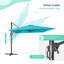 Parasol extérieur en porte-à-faux 11,5 x 9 pi-1378468296