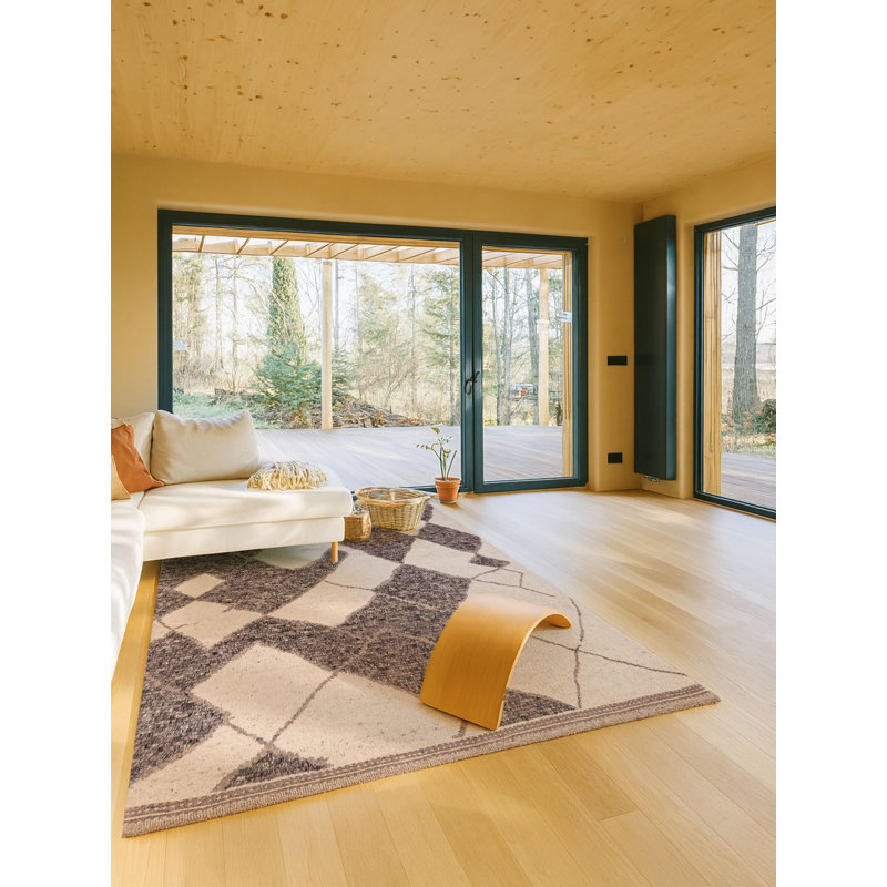 Tapis crème, gris 8 pi 2 po x 10 pi 2 po Looma