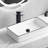 Single Handle Waterfall Bathroom Vessel Sink Faucet With Pop-up Drain-108739302