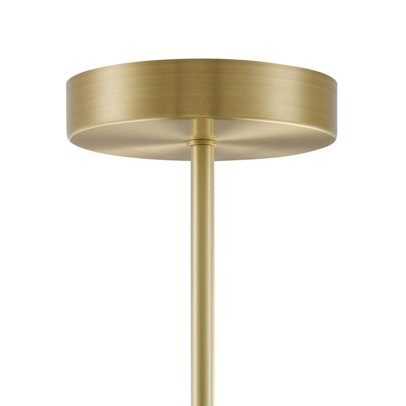 Briana Adjustable 3-Light LED Modern Pendant in Satin Black