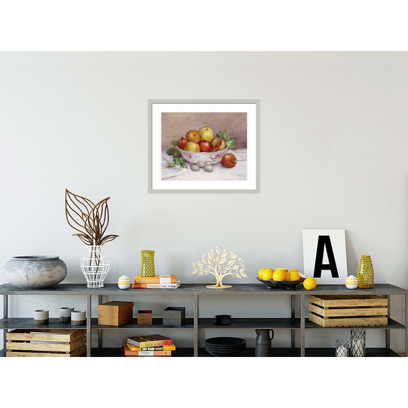 «Nature Morte a la Grenade» par Pierre-Auguste Renoir, impression giclée encadrée, 23,5 po H x 28,05 po L