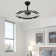 Olamide 24" DIY Shape Adjustable Ceiling Fan with Lights Remote and APP Control