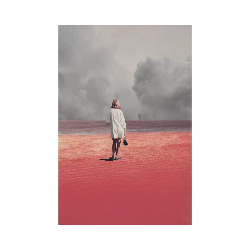 Watching You Leave Me, Didn't Want to 1 Piece Wall Art on Canvas, 66.04cm H x 45.72cm W x 1.91cm D, Wrapped Canvas