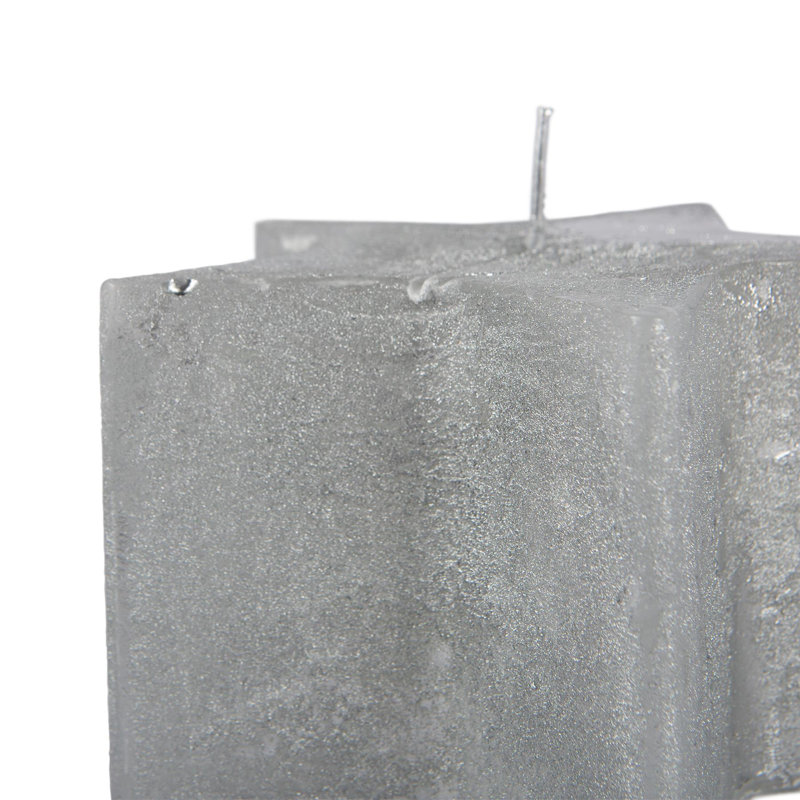 Unscented Novelty Candle, Silver