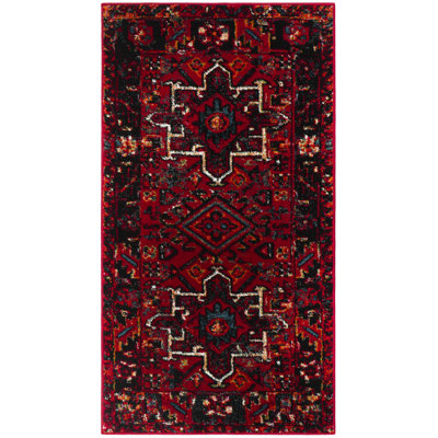 Tapis performance à motif sud-ouest rétro fabriqué à la main Hamadan Amaniya