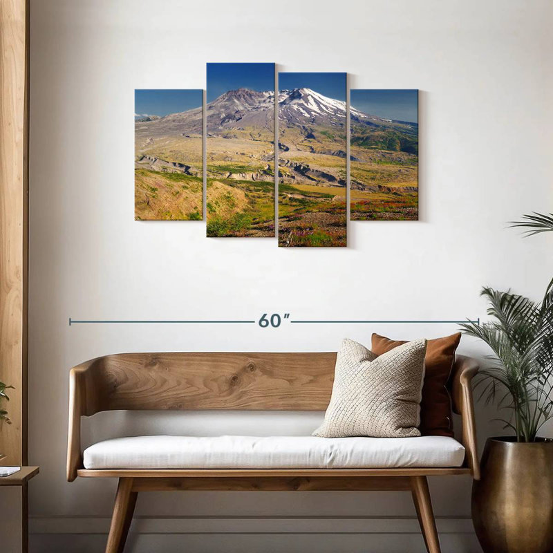 Alvord, paysage du mont St. Helens, H 27 po x l 43 po