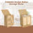 Donnell Bamboo Laundry Hamper with Handles