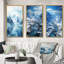 Alaska Glacial Reflections - Paysages, ensemble de 3 pièces d'art-783825297-783825311