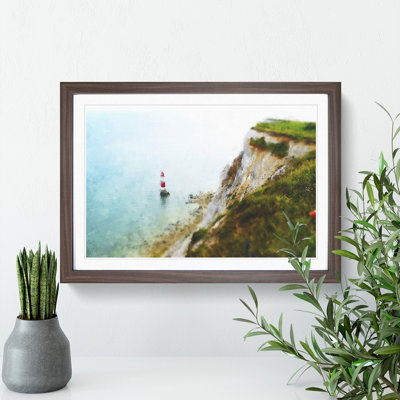View of a Lighthouse Vol.5 - Picture Frame Graphic Art
