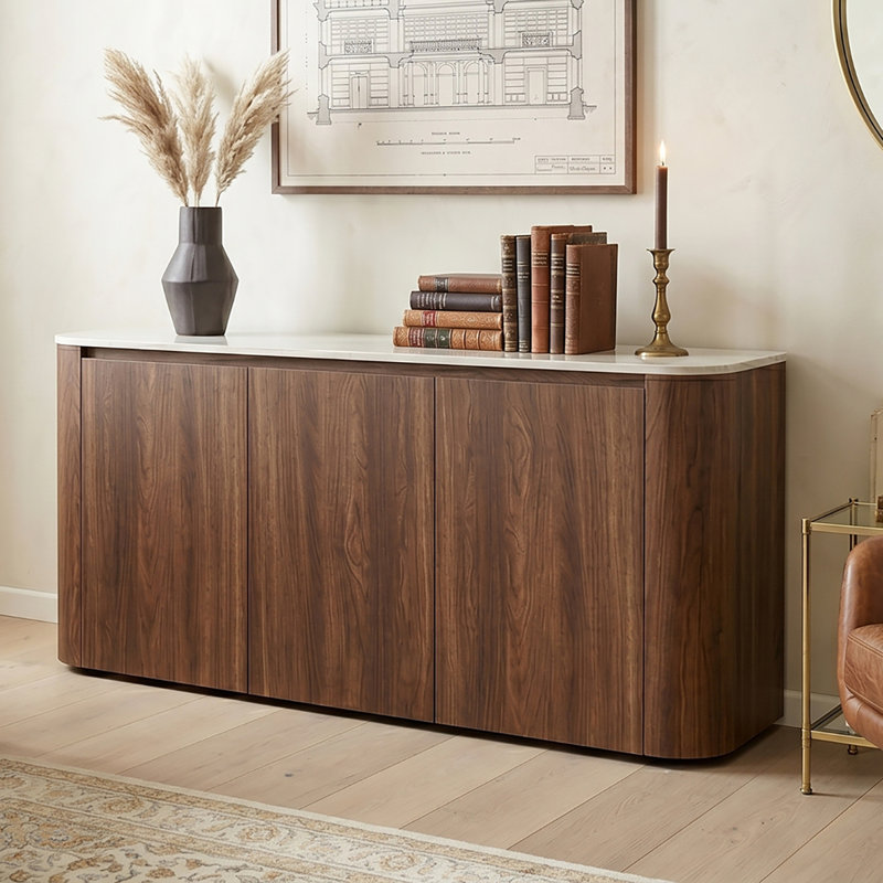 150cm Sideboard, Brown