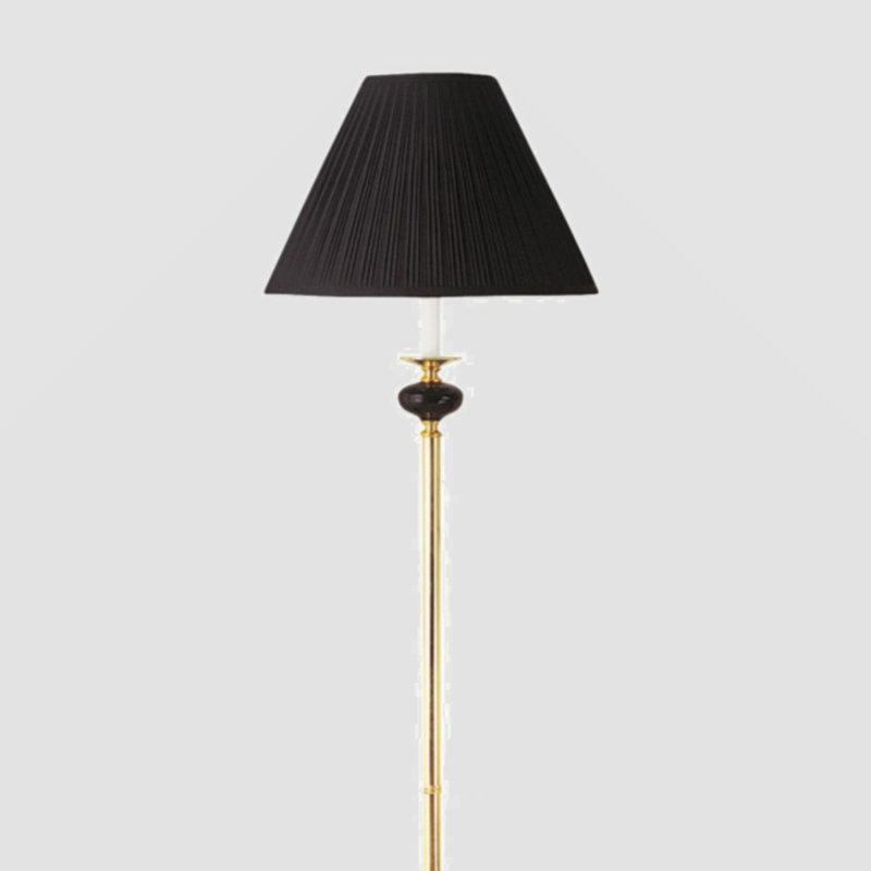 Aaronjosh 64'' Column Floor Lamp, Black