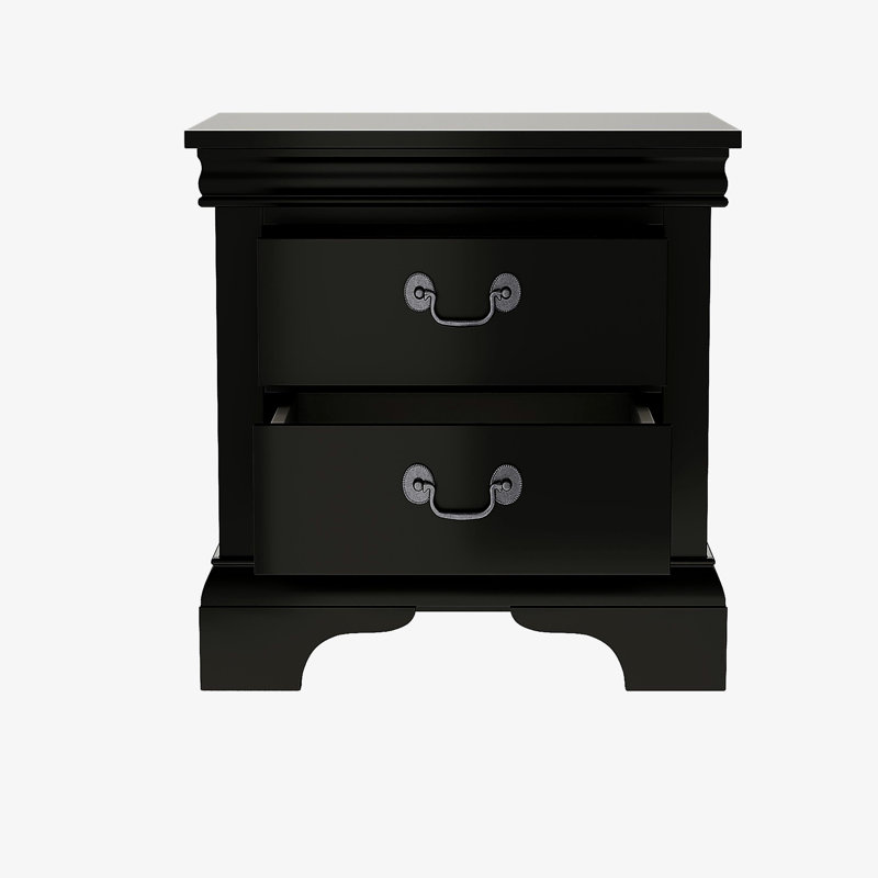 Table de chevet Classic , Noir