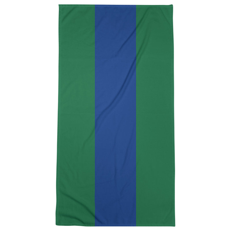 Bath Towel, Pine/Dark Blue