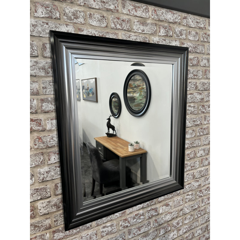 Fredric Rectangle Mirror, Square, 85cm H x 85cm W x 3.5cm D