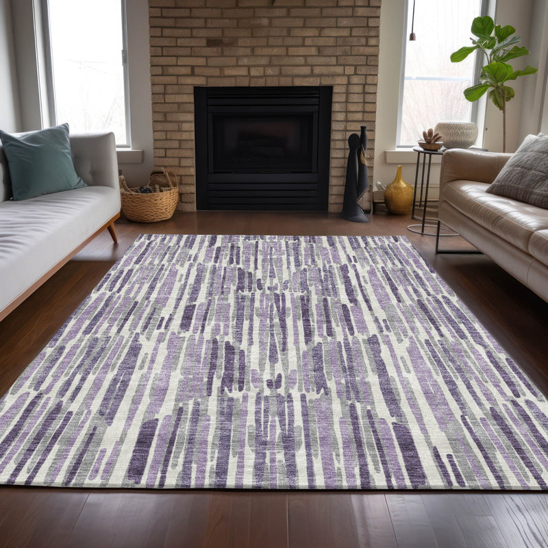 Tapis intérieur / extérieur Alleson, Rectangle 5 pi x 7 pi 6 po