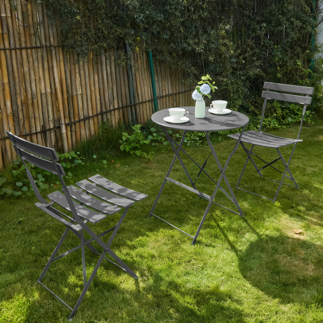 Folding Bistro Set Table and Chairs