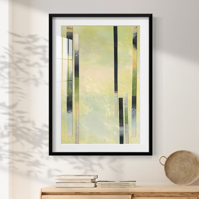 Neutral Assemblage IV -Framed Print