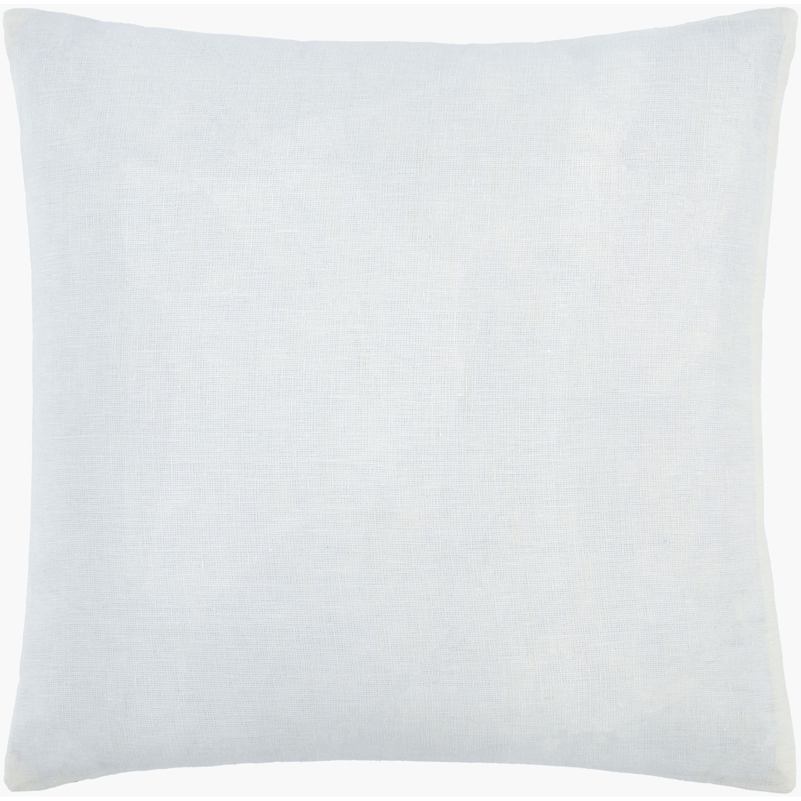Lanie Accent Pillow, White, Duck Down, Rectangle 12"H x 21"W