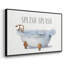 Splish Splash, reproduction d'art sur toile-94361588-94361589