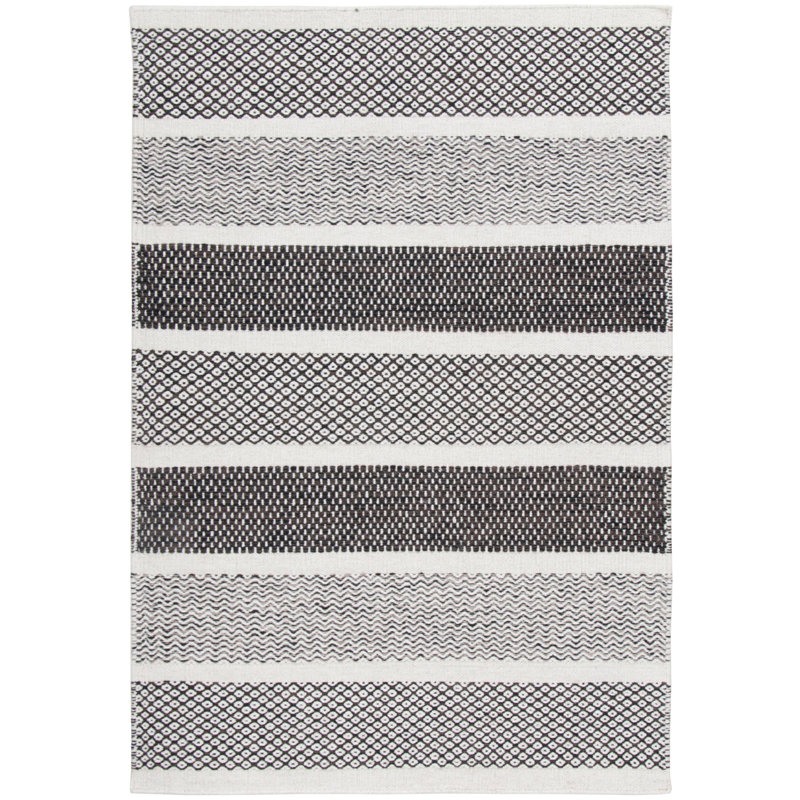 Coleraine Striped Hand Woven Hand Loomed Area Rug, Rectangle 160 x 230cm