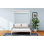Lit élégant pour appartement, chambre d'amis, lit plateforme, lit escamotable, lit escamotable