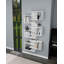 Bookcase With Geometric Shelves Rozalin-743725102