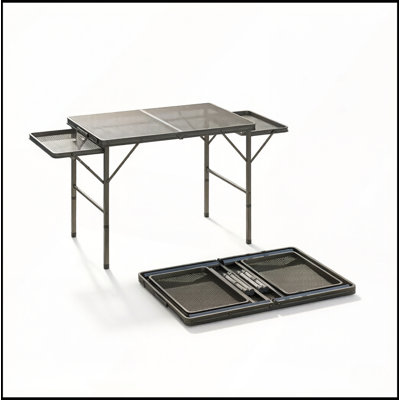 Table de patio portative, table sur pied, table d'extérieur pliable, table de camping, table à manger extensible, table de pique-nique