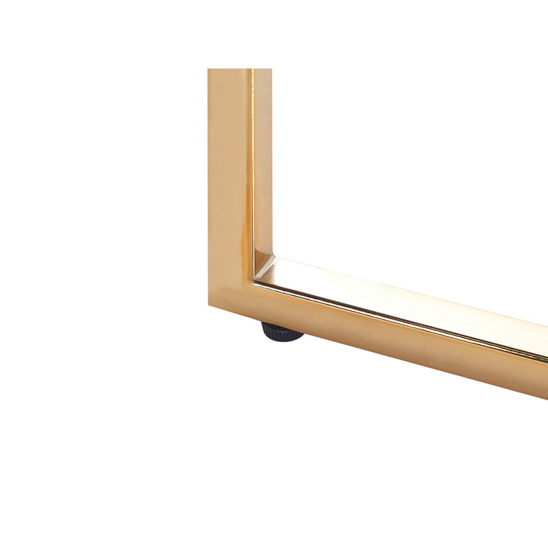 Adarian 120cm Glass Top Console Table