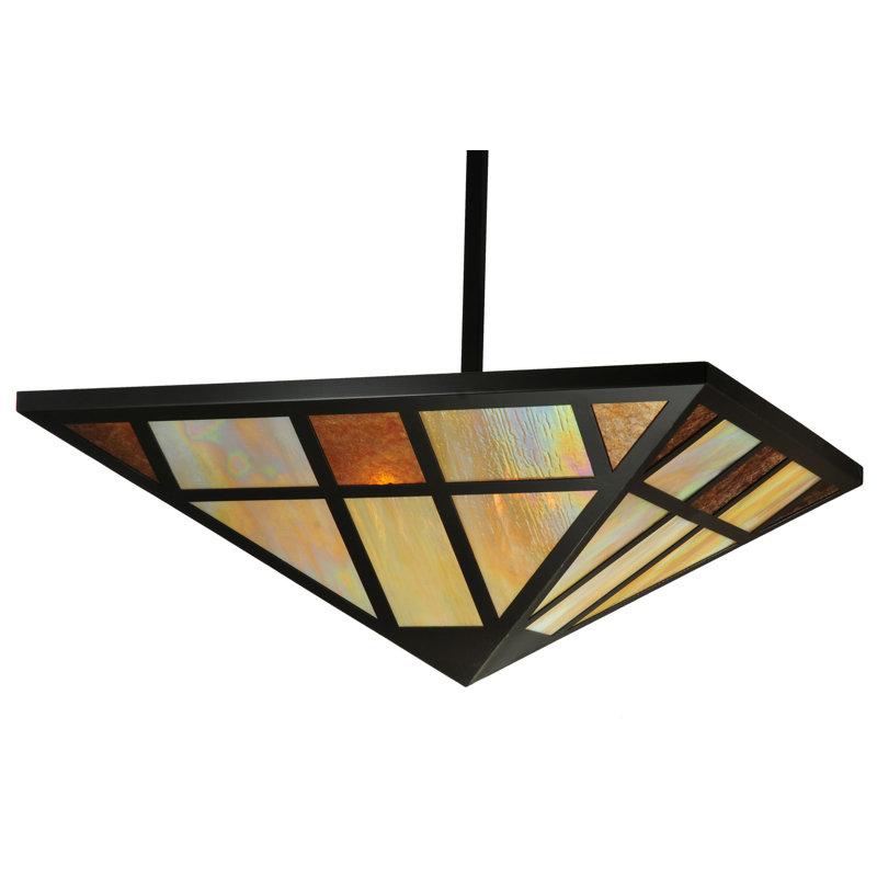 Luminaire suspendu bol / unique à 4 lumières Polaris