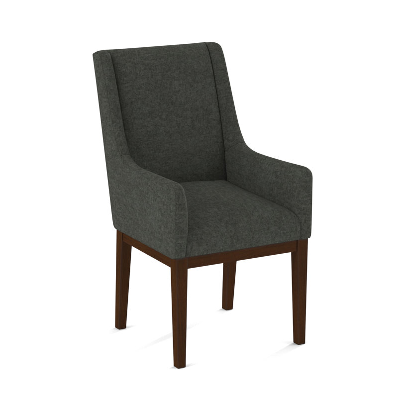 Upholstered Arm Chair, 61391-88, Pecan