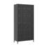 15 casiers en métal H 72 po avec serrure pour les employés, armoire de rangement pour le garage de l'école de gymnastique à domicile, assemblage facile,-103187705