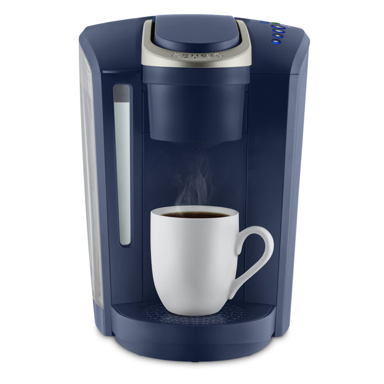 Keurig K- Slim Single Serve K-Cup Pod Coffee Maker, Multistream Technology,  White & K- Slim Single Serve K-Cup Pod Coffee Maker, Multistream