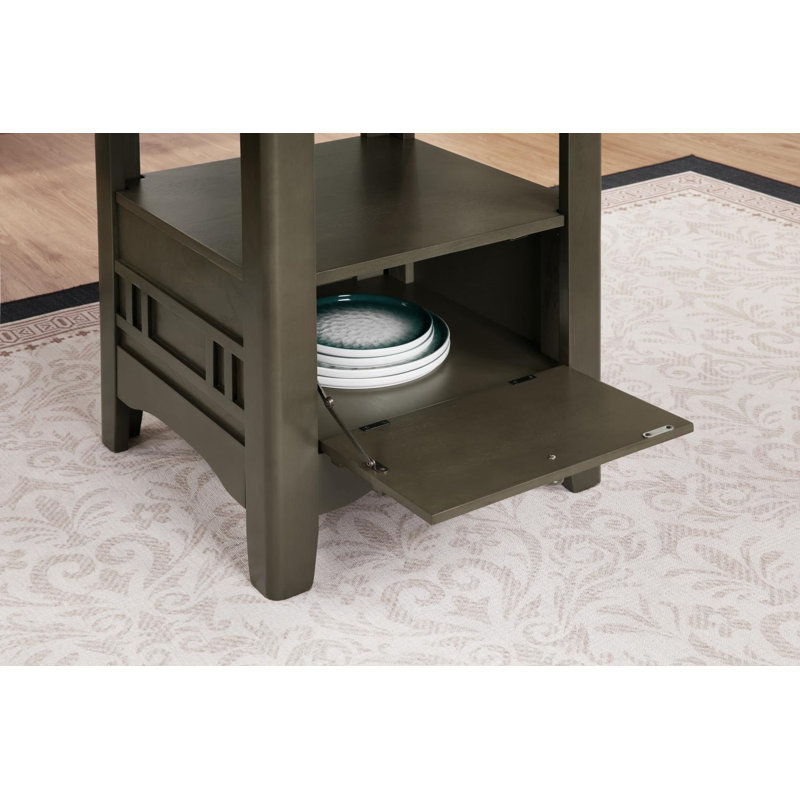 4 - Person Extendable Dining Set, Grey