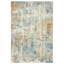 Tapis bleu / ivoire / brun Kingsbury-57886129