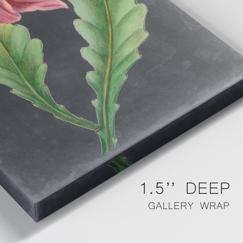 «Dramatic Tropicals I», ensemble de 2 reproductions d'art sur toile tendue, H 60 po x l 80 po x P 2 po