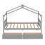 Lit simple en bois avec tiroirs-956710570