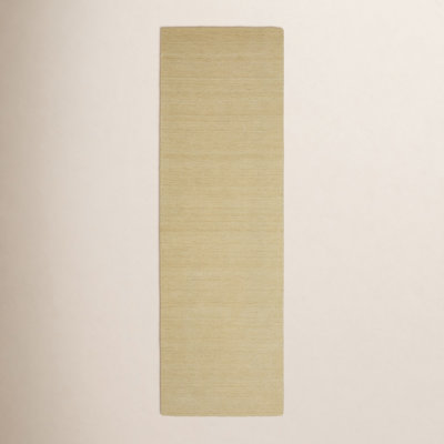 Yolandi Beige Hand-Woven Wool Rug