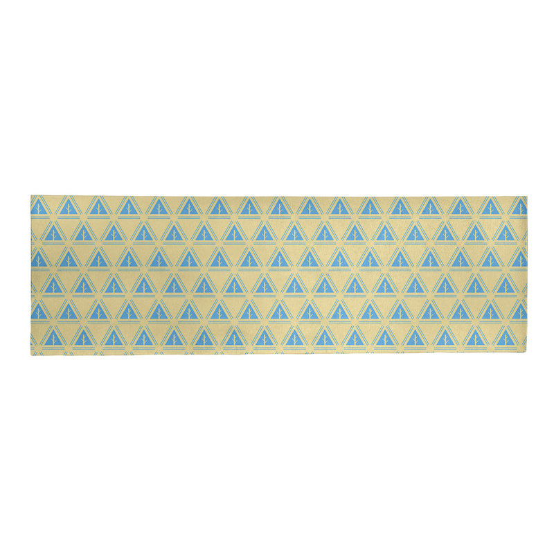 Chenille Geometric Indoor Rug, Runner 2'5" x 8'
